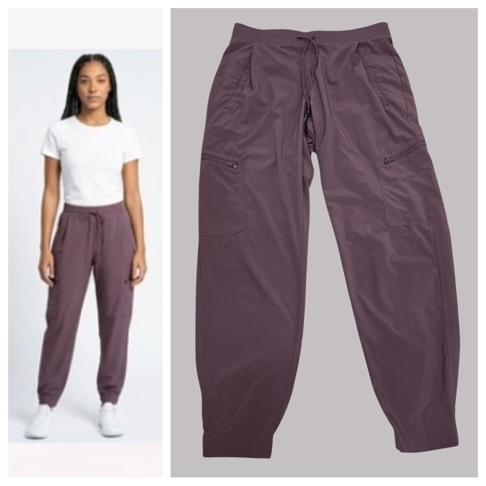 Athleta Plum Cargo Joggers